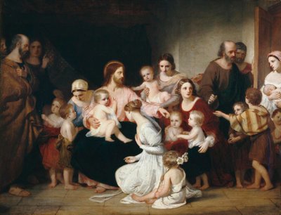 Christ Blessing Little Children by Charles Lock Eastlake